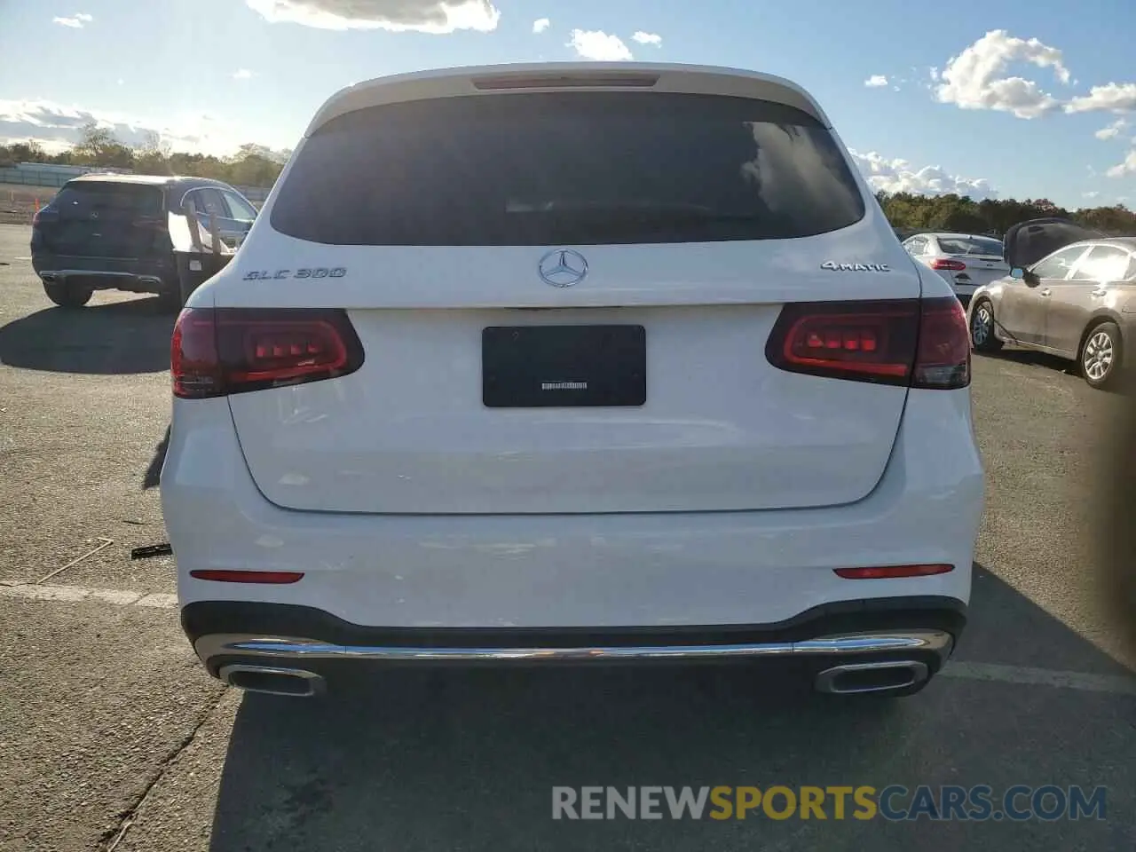 6 Photograph of a damaged car W1N0G8EB2MF915187 MERCEDES-BENZ GLC-CLASS 2021
