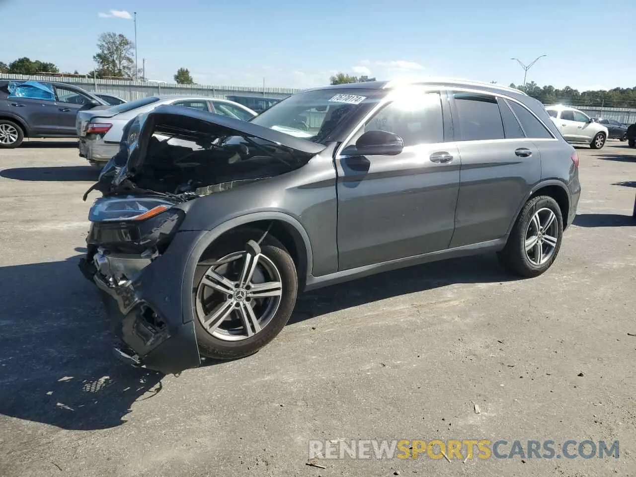 1 Photograph of a damaged car W1N0G8EB2MF920762 MERCEDES-BENZ GLC-CLASS 2021