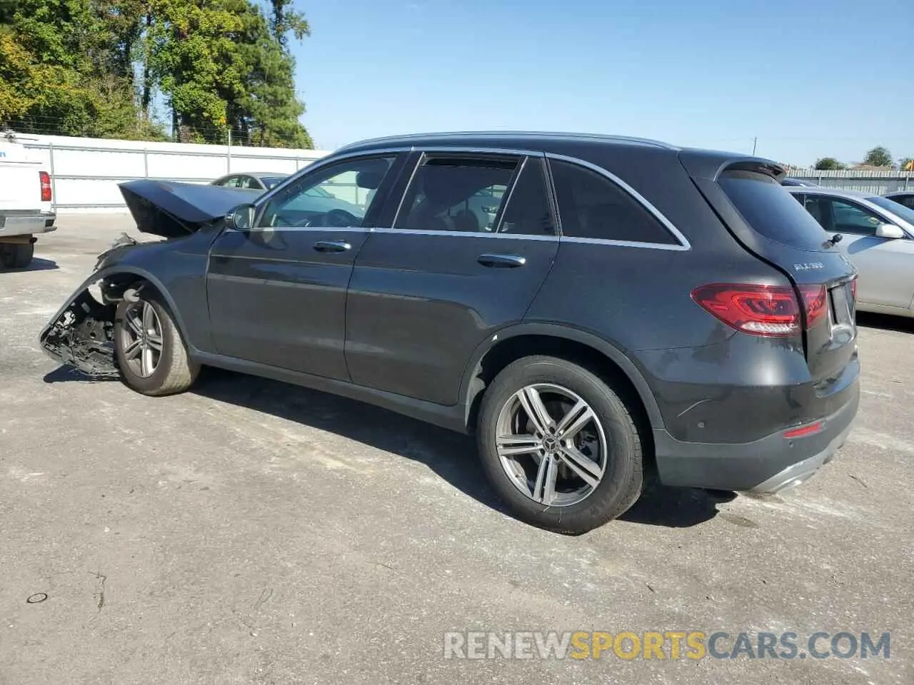 2 Photograph of a damaged car W1N0G8EB2MF920762 MERCEDES-BENZ GLC-CLASS 2021