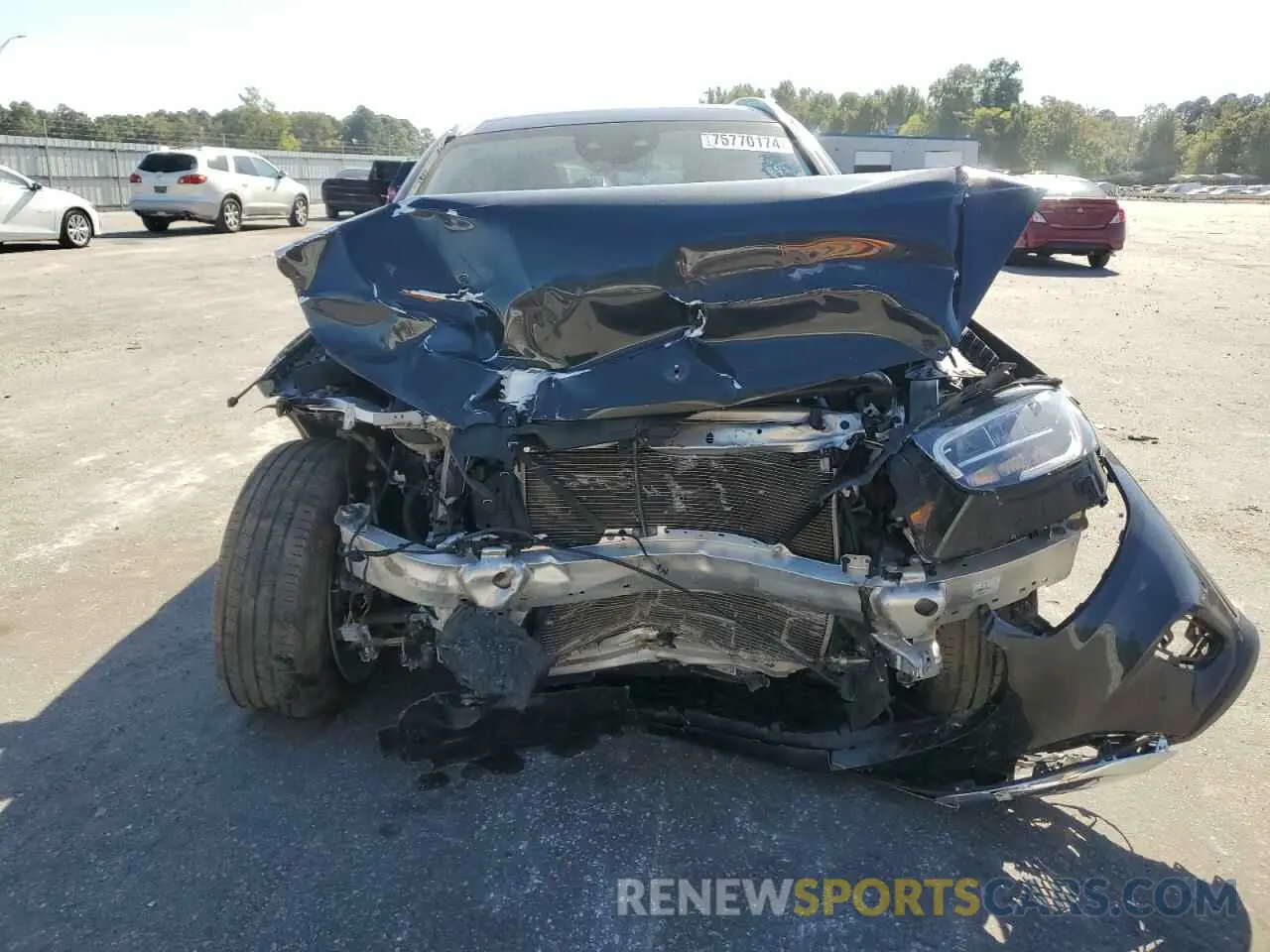 5 Photograph of a damaged car W1N0G8EB2MF920762 MERCEDES-BENZ GLC-CLASS 2021