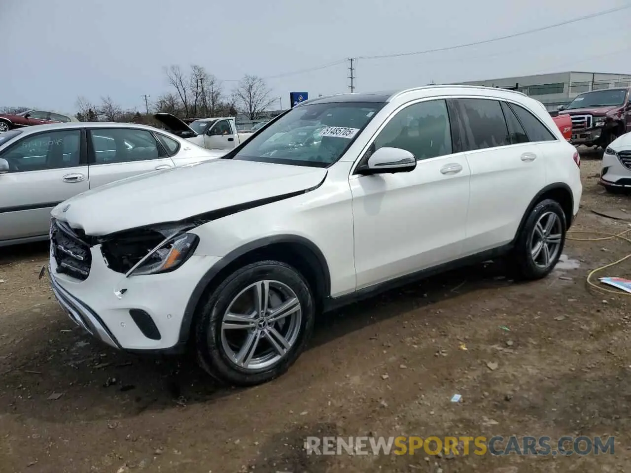 1 Photograph of a damaged car W1N0G8EB2MV287492 MERCEDES-BENZ GLC-CLASS 2021