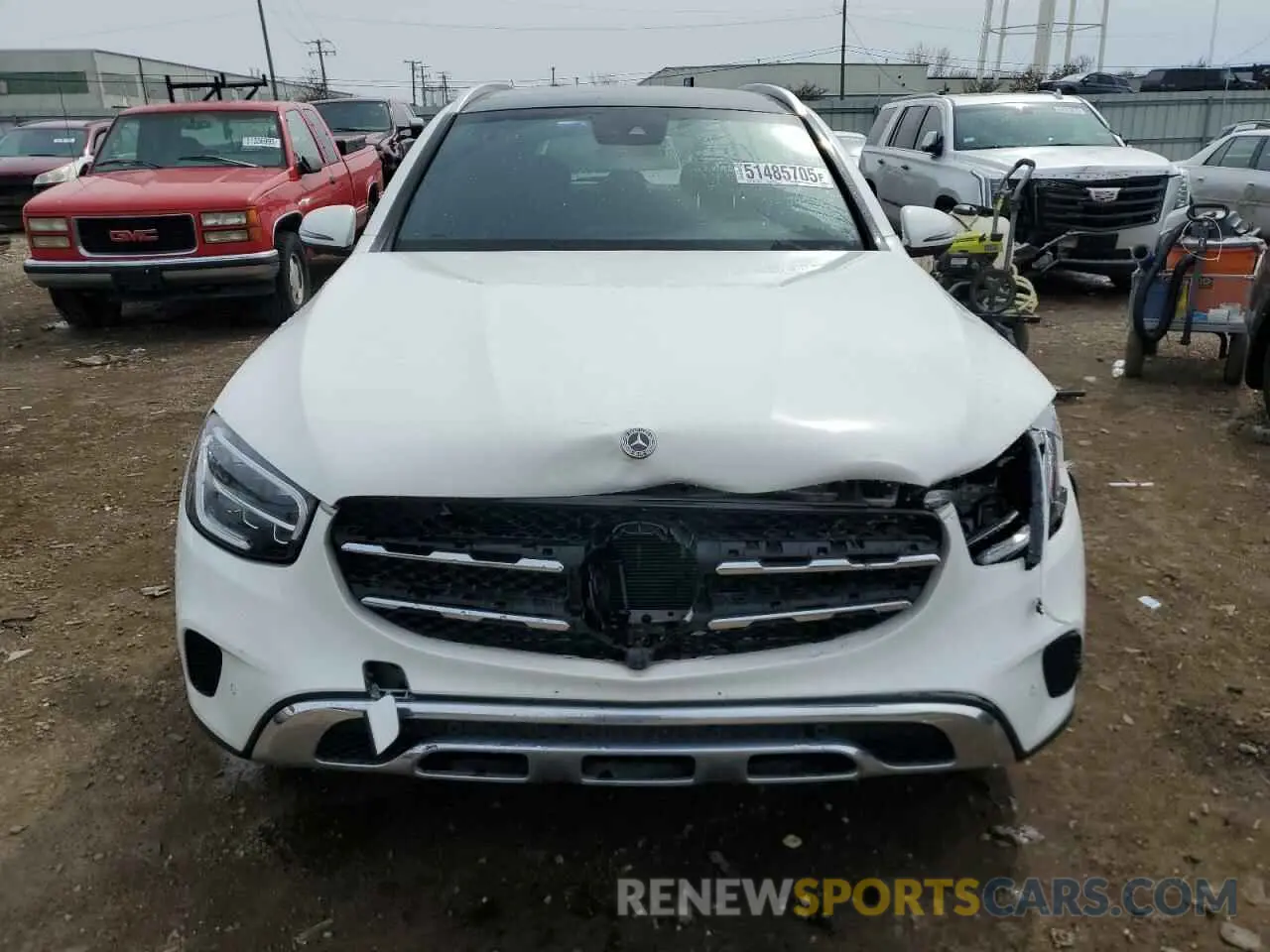5 Photograph of a damaged car W1N0G8EB2MV287492 MERCEDES-BENZ GLC-CLASS 2021