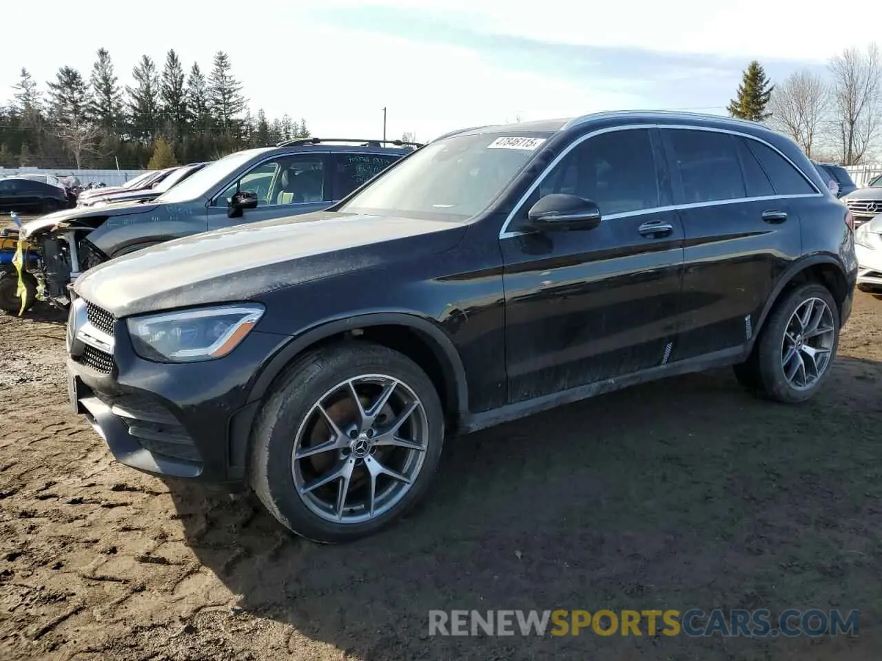 1 Photograph of a damaged car W1N0G8EB2MV300547 MERCEDES-BENZ GLC-CLASS 2021