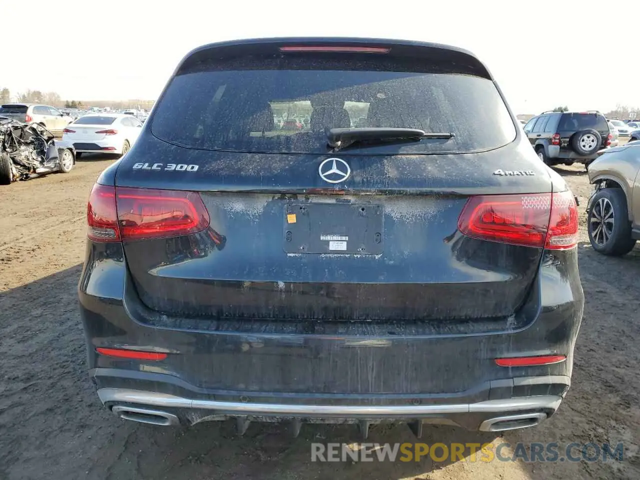 6 Photograph of a damaged car W1N0G8EB2MV300547 MERCEDES-BENZ GLC-CLASS 2021