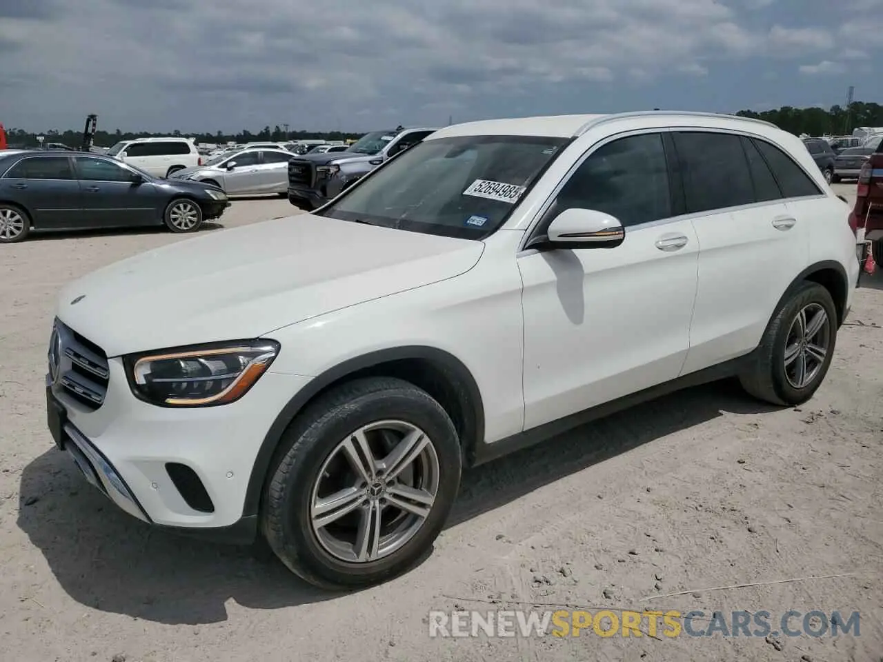 1 Photograph of a damaged car W1N0G8EB2MV308163 MERCEDES-BENZ GLC-CLASS 2021
