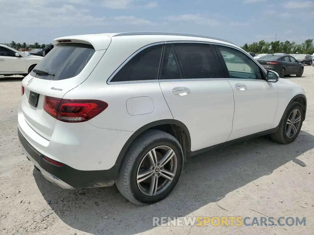 3 Photograph of a damaged car W1N0G8EB2MV308163 MERCEDES-BENZ GLC-CLASS 2021