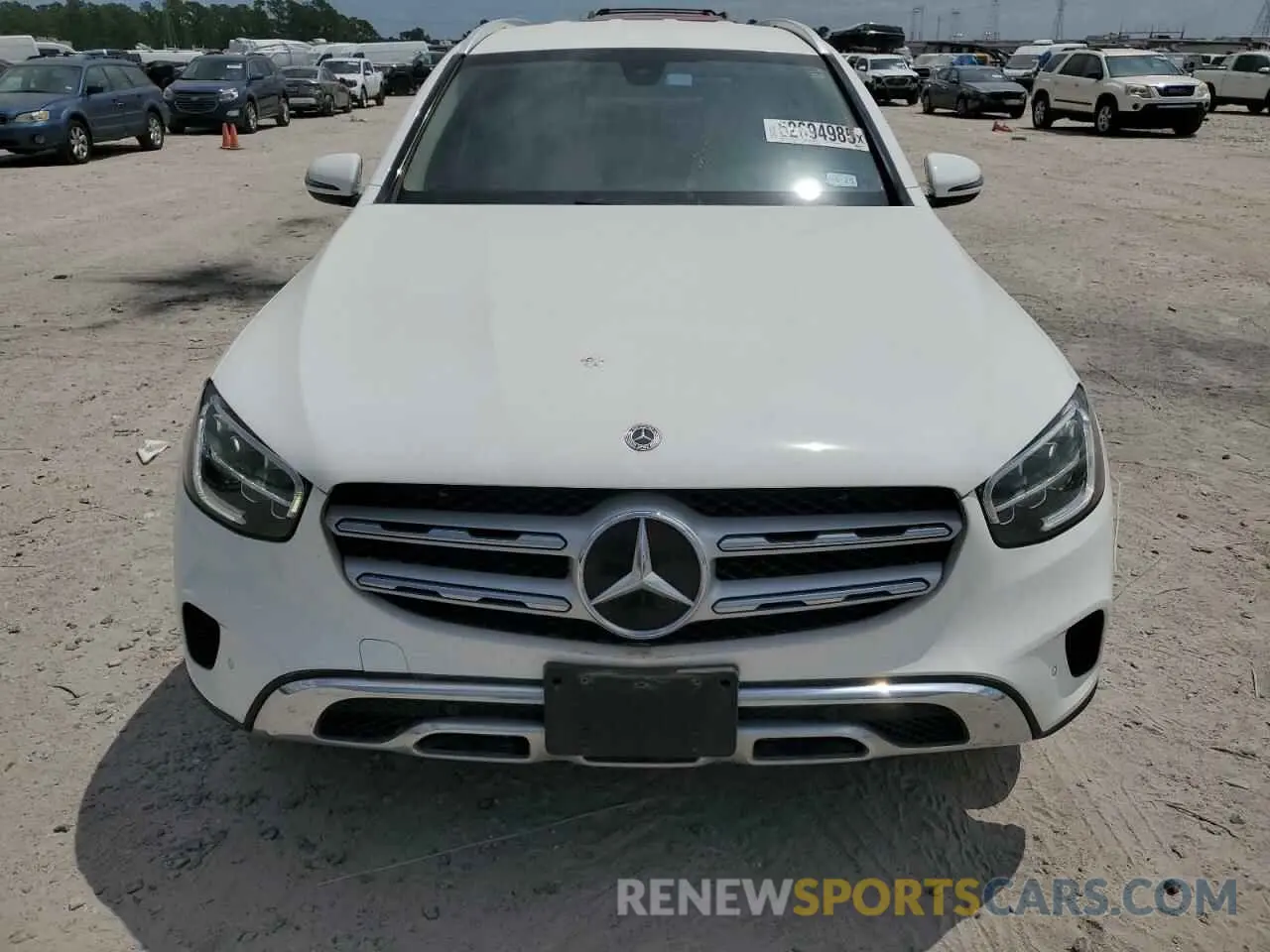 5 Photograph of a damaged car W1N0G8EB2MV308163 MERCEDES-BENZ GLC-CLASS 2021