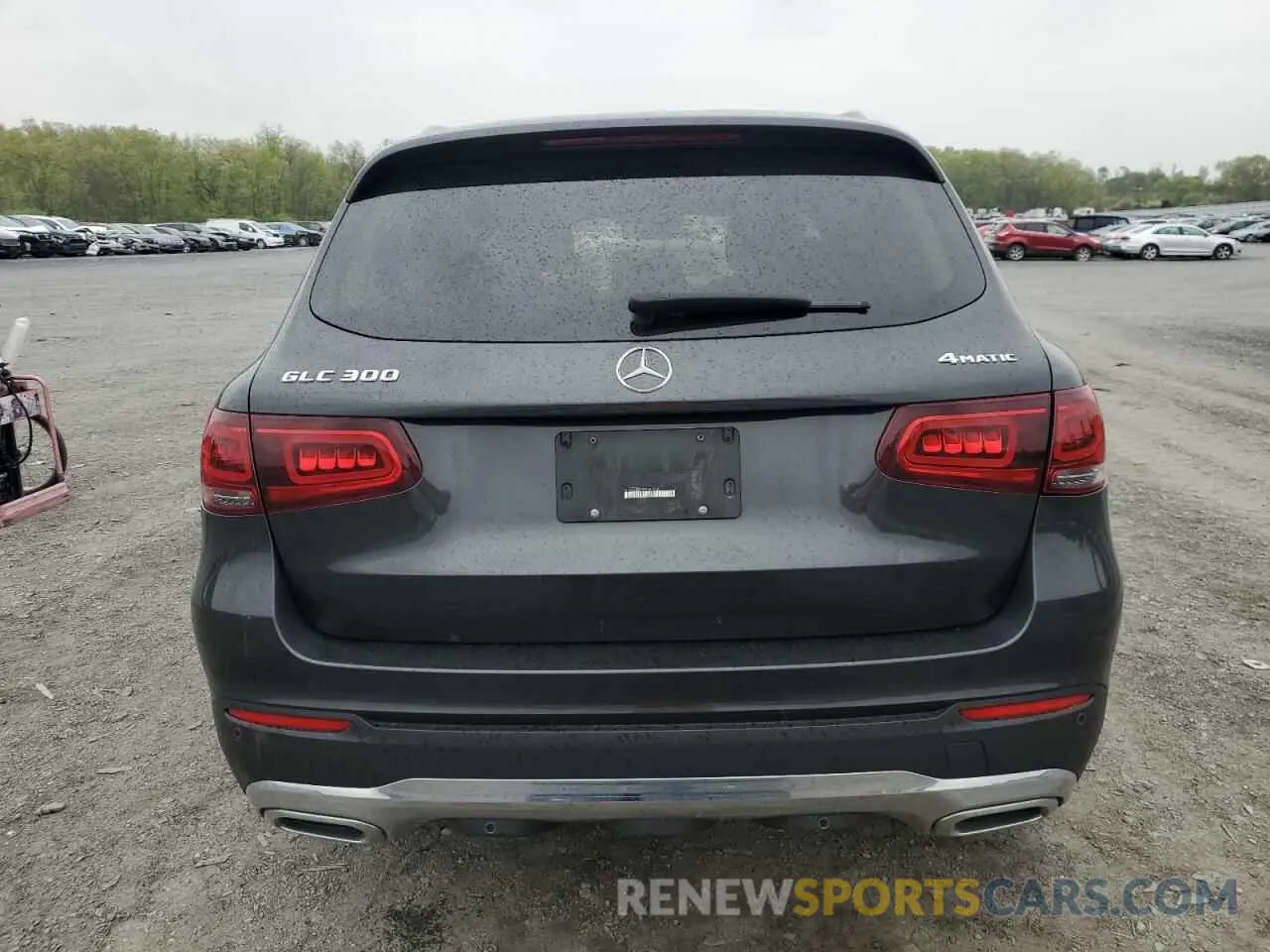 6 Photograph of a damaged car W1N0G8EB3MF961269 MERCEDES-BENZ GLC-CLASS 2021