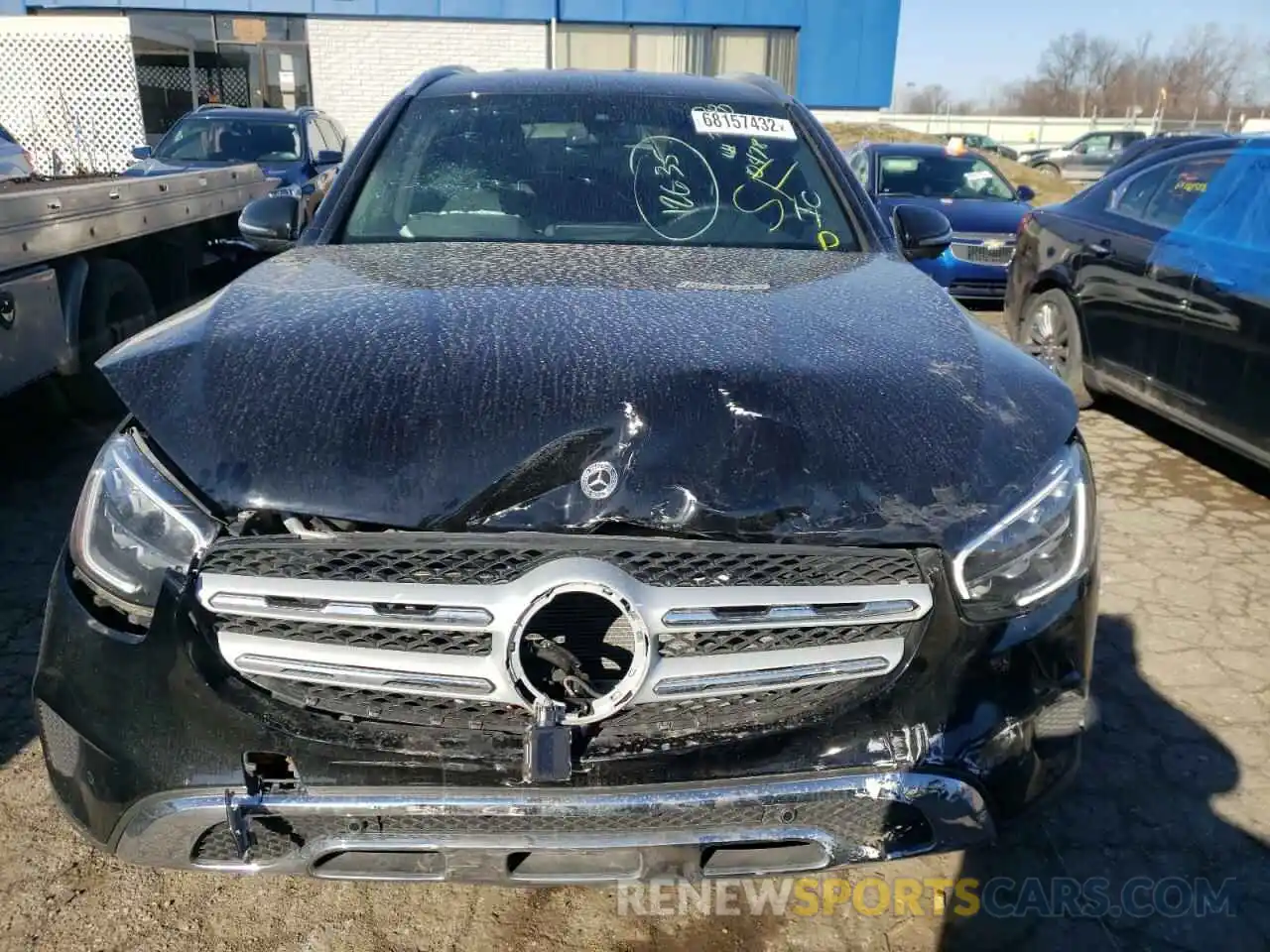 5 Photograph of a damaged car W1N0G8EB3MF990478 MERCEDES-BENZ GLC-CLASS 2021