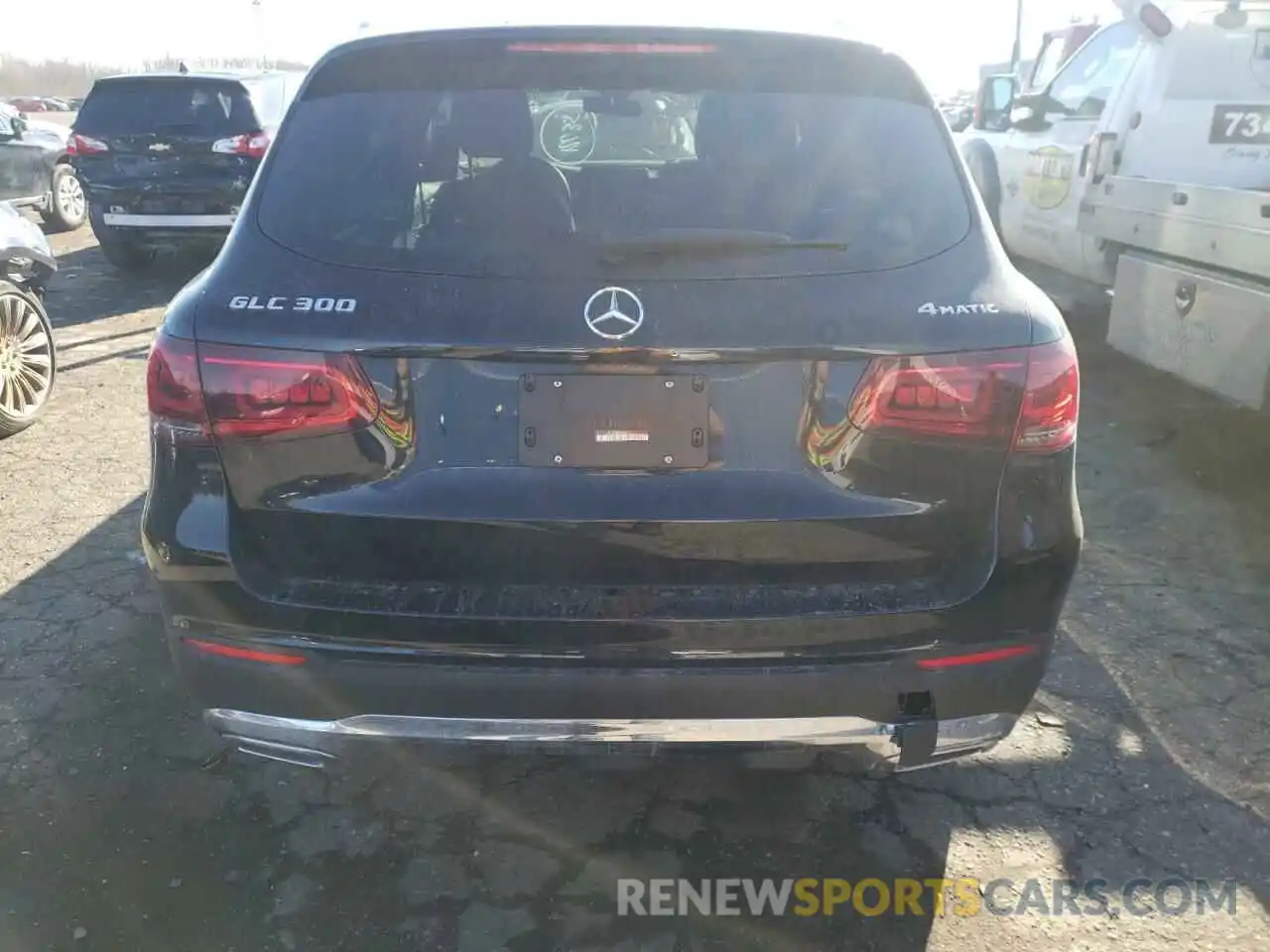 6 Photograph of a damaged car W1N0G8EB3MF990478 MERCEDES-BENZ GLC-CLASS 2021