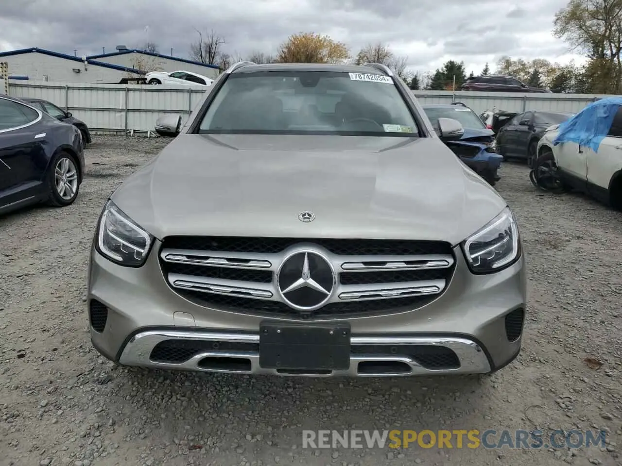 5 Photograph of a damaged car W1N0G8EB3MV282169 MERCEDES-BENZ GLC-CLASS 2021