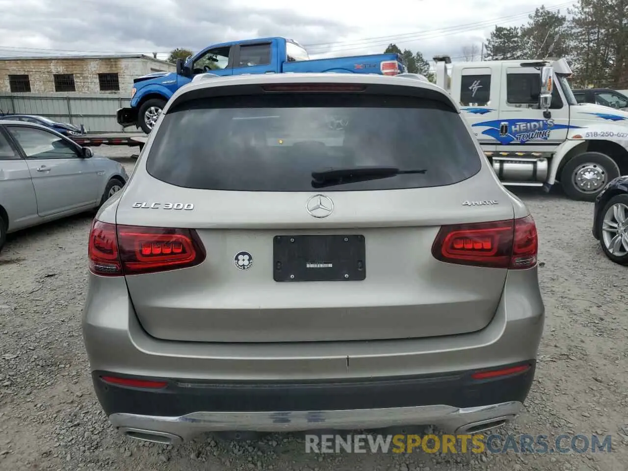 6 Photograph of a damaged car W1N0G8EB3MV282169 MERCEDES-BENZ GLC-CLASS 2021