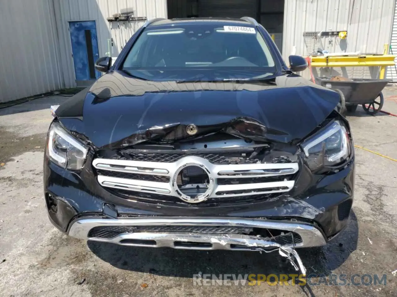5 Photograph of a damaged car W1N0G8EB3MV293513 MERCEDES-BENZ GLC-CLASS 2021