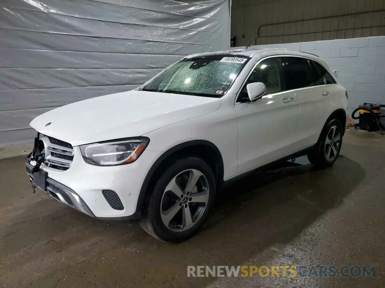 1 Photograph of a damaged car W1N0G8EB4MF903963 MERCEDES-BENZ GLC-CLASS 2021