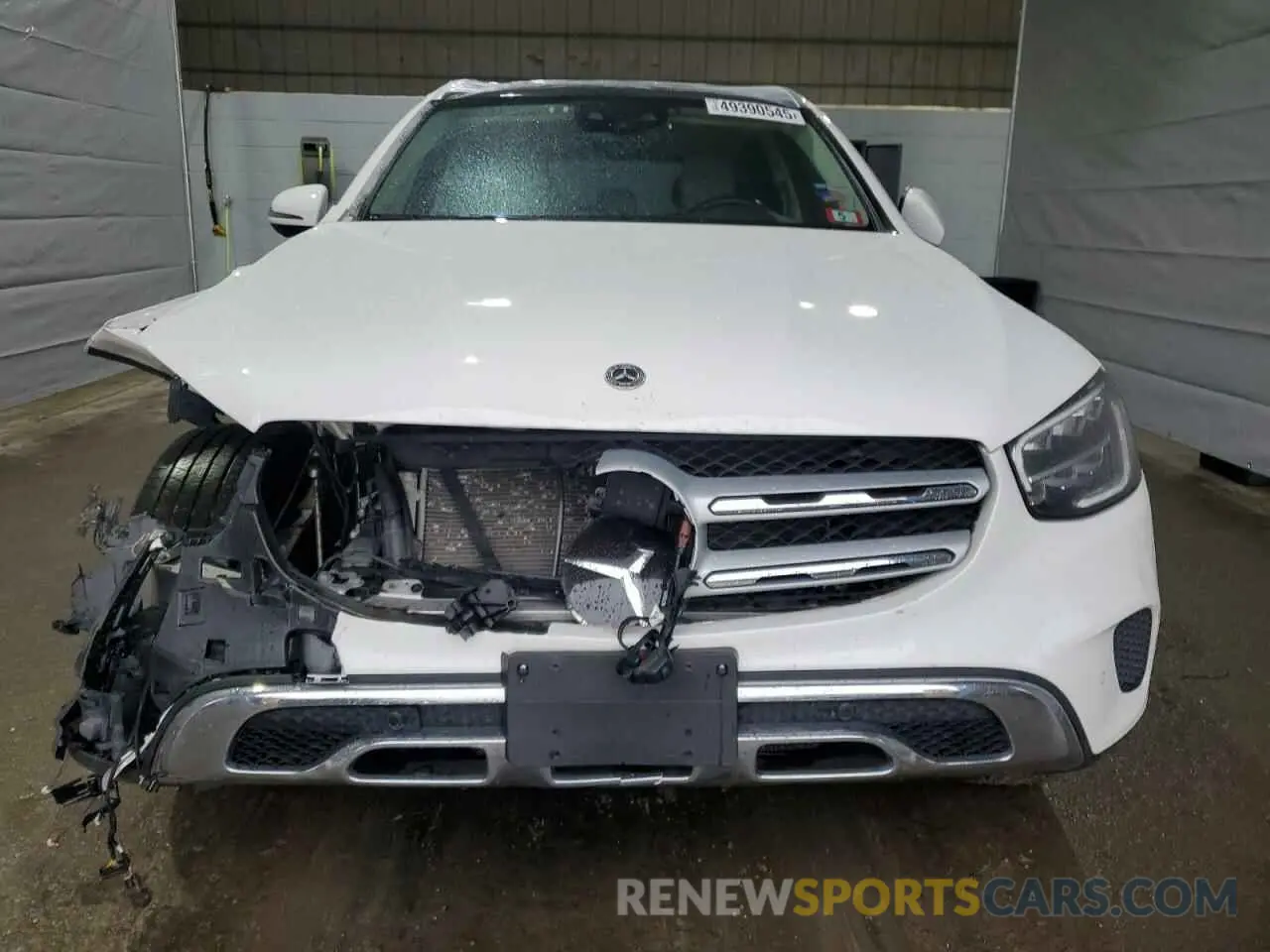 5 Photograph of a damaged car W1N0G8EB4MF903963 MERCEDES-BENZ GLC-CLASS 2021