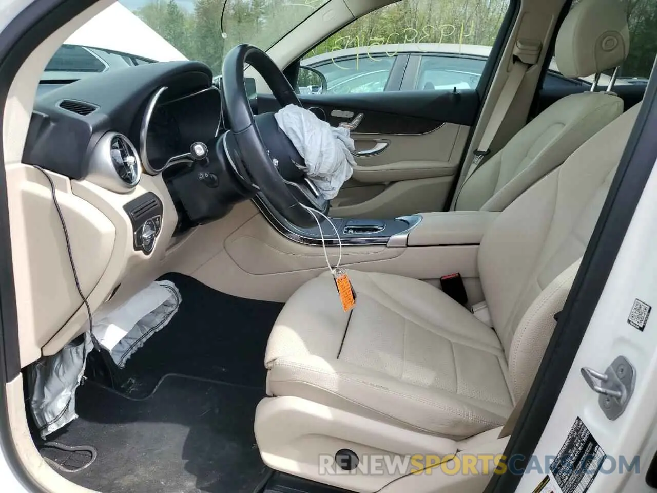 7 Photograph of a damaged car W1N0G8EB4MF903963 MERCEDES-BENZ GLC-CLASS 2021