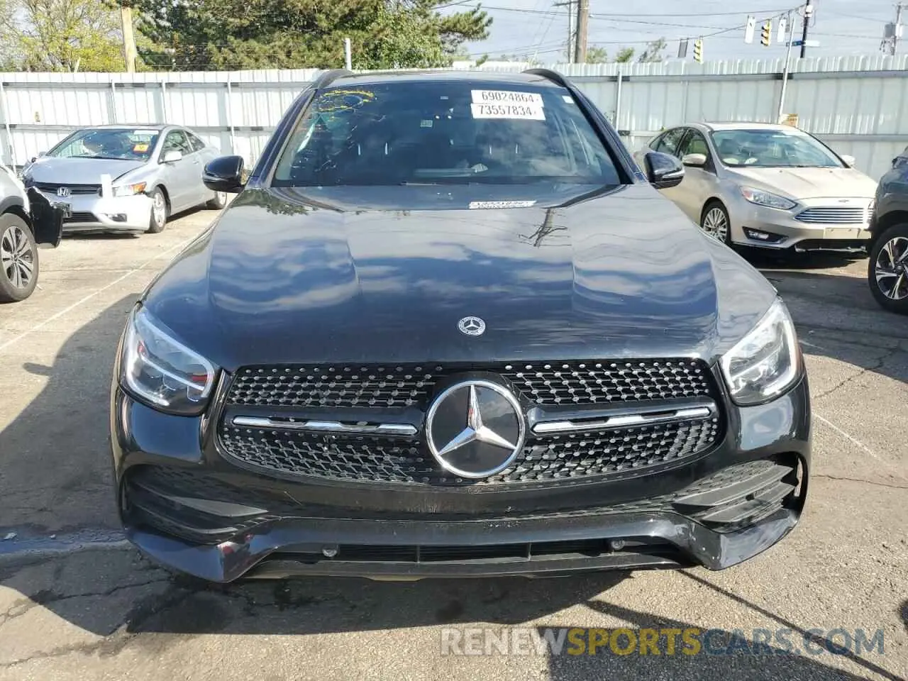 5 Photograph of a damaged car W1N0G8EB4MF933402 MERCEDES-BENZ GLC-CLASS 2021