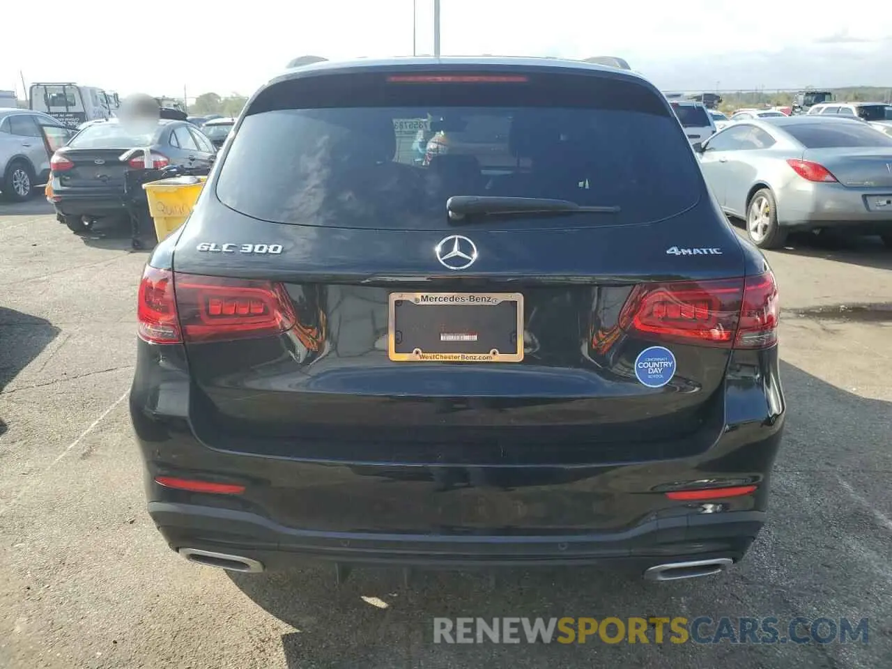 6 Photograph of a damaged car W1N0G8EB4MF933402 MERCEDES-BENZ GLC-CLASS 2021
