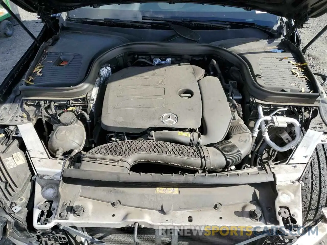 12 Photograph of a damaged car W1N0G8EB5MF880046 MERCEDES-BENZ GLC-CLASS 2021