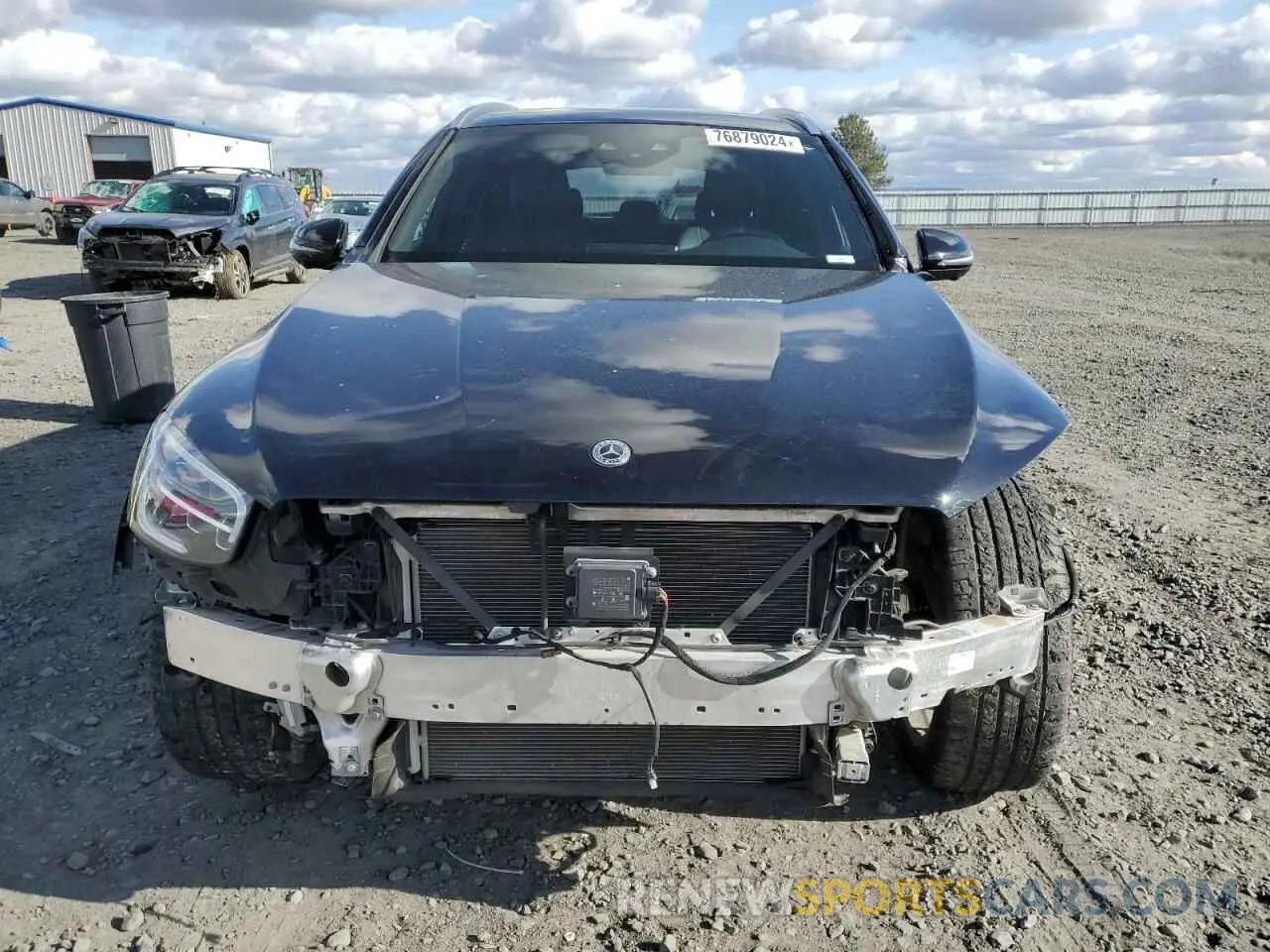 5 Photograph of a damaged car W1N0G8EB5MF880046 MERCEDES-BENZ GLC-CLASS 2021