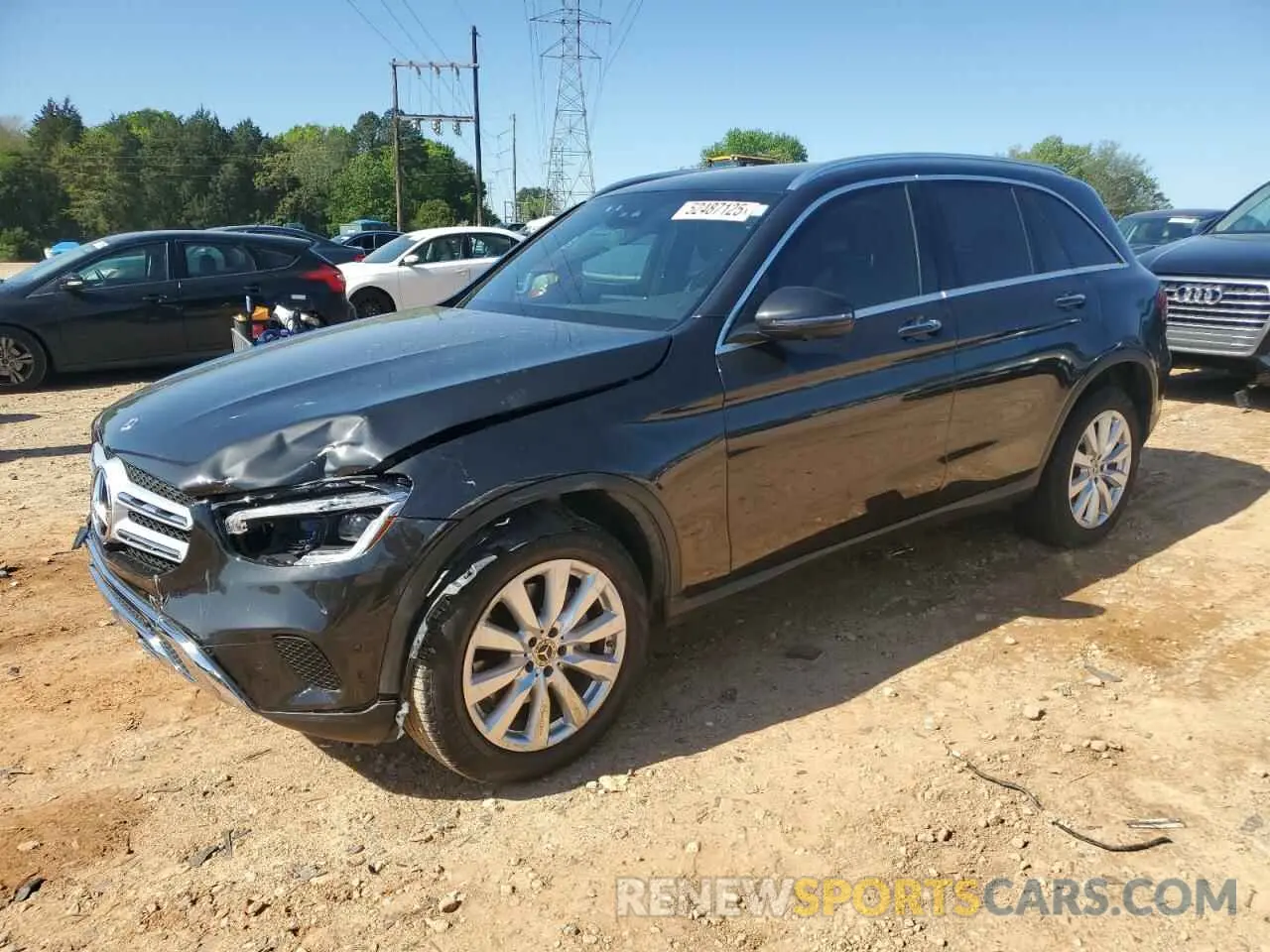 1 Photograph of a damaged car W1N0G8EB5MV279208 MERCEDES-BENZ GLC-CLASS 2021