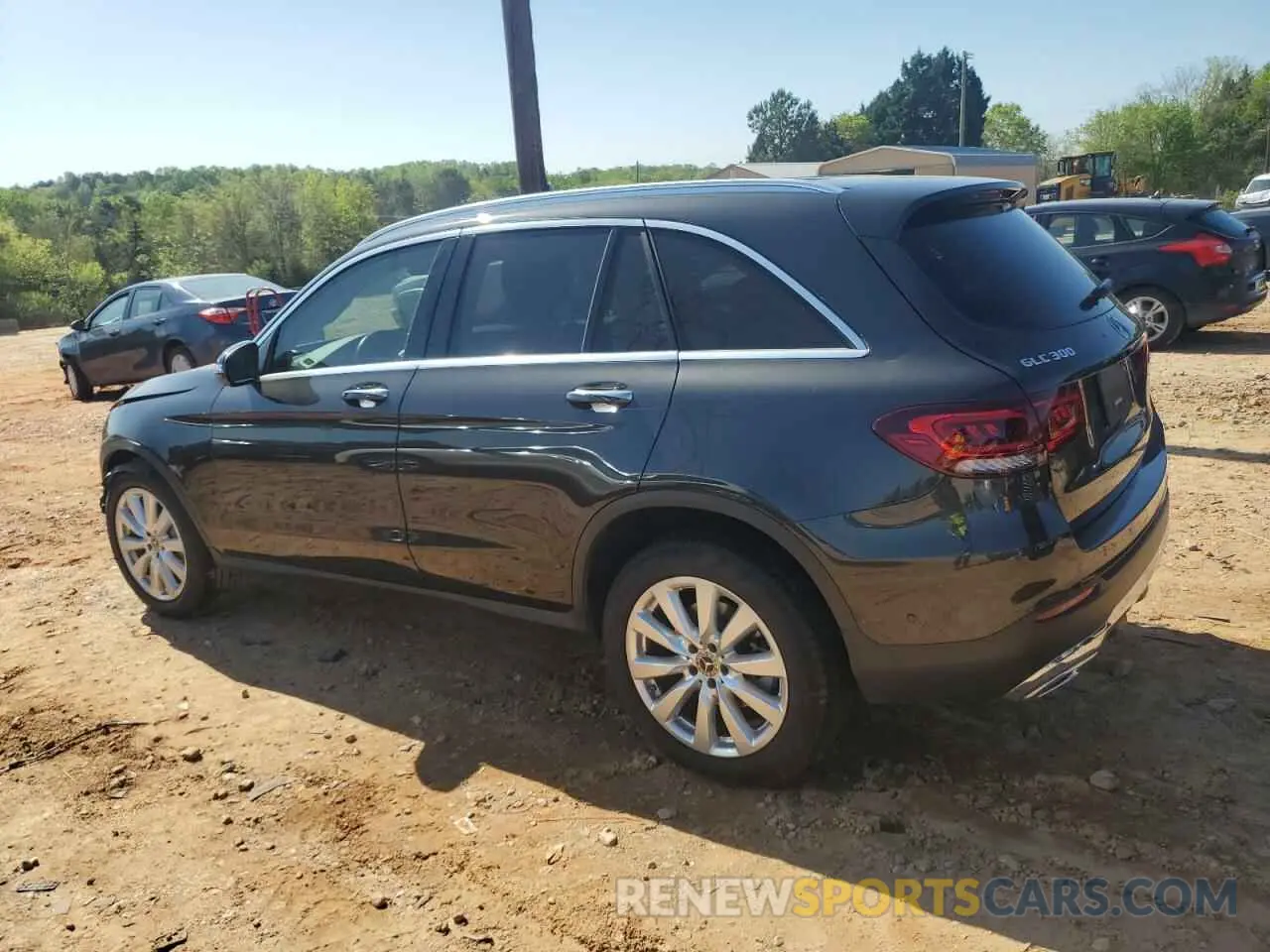 2 Photograph of a damaged car W1N0G8EB5MV279208 MERCEDES-BENZ GLC-CLASS 2021