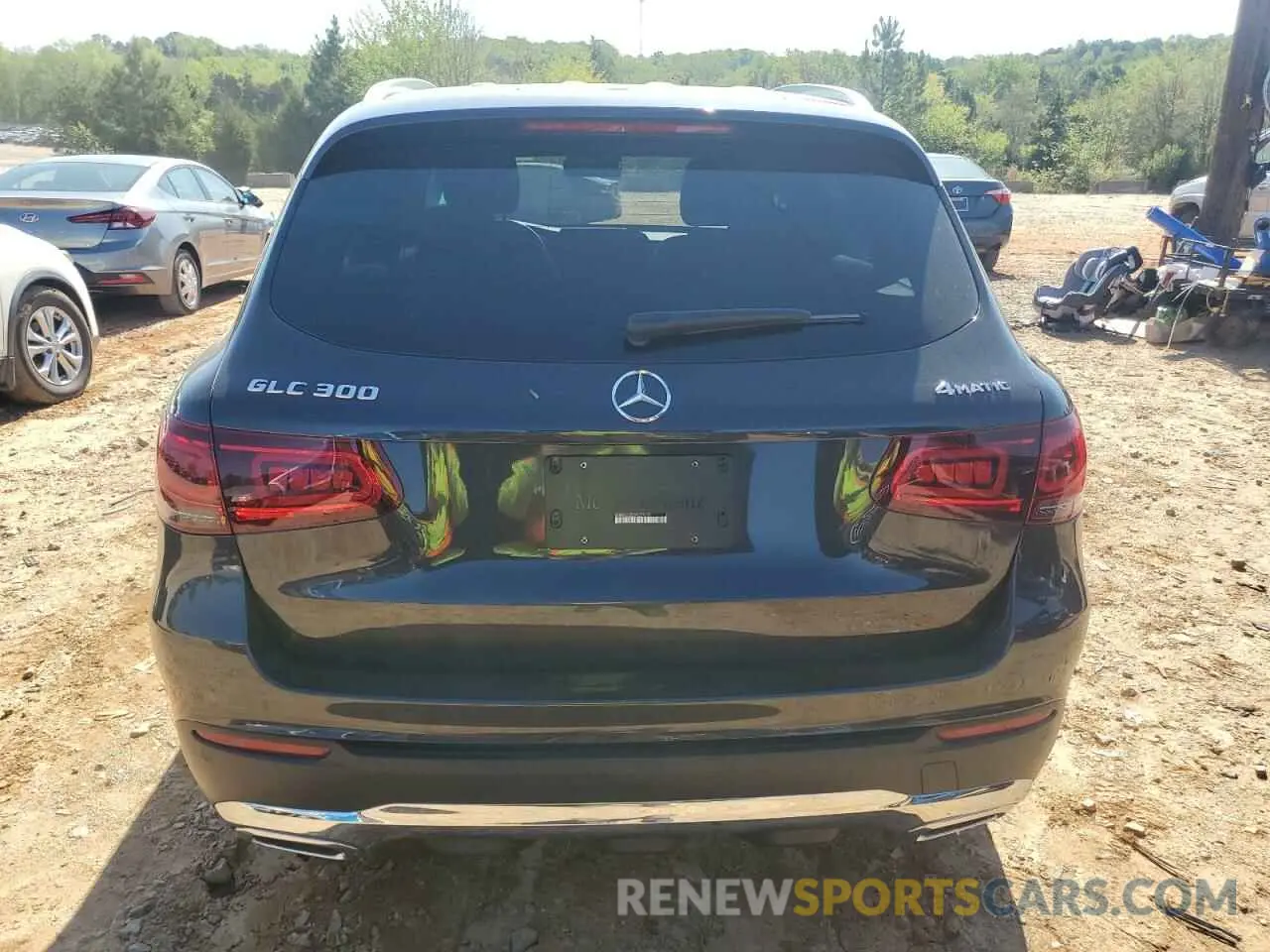 6 Photograph of a damaged car W1N0G8EB5MV279208 MERCEDES-BENZ GLC-CLASS 2021