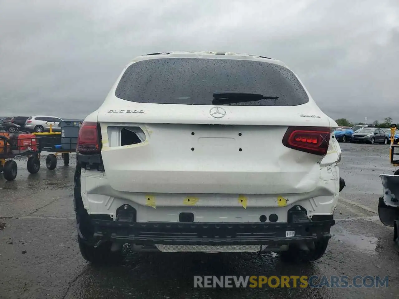 6 Photograph of a damaged car W1N0G8EB5MV301336 MERCEDES-BENZ GLC-CLASS 2021