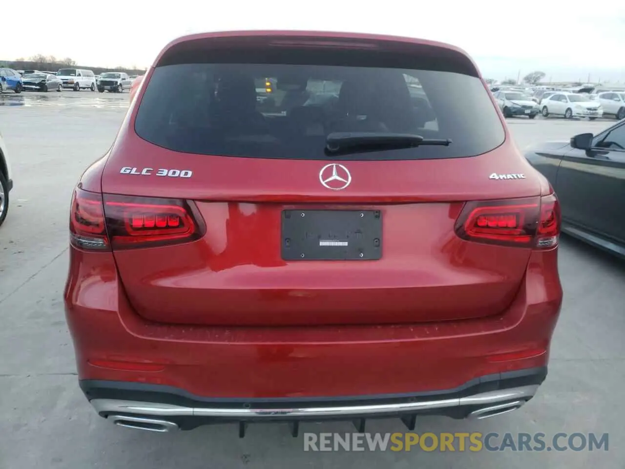 6 Photograph of a damaged car W1N0G8EB5MV322719 MERCEDES-BENZ GLC-CLASS 2021