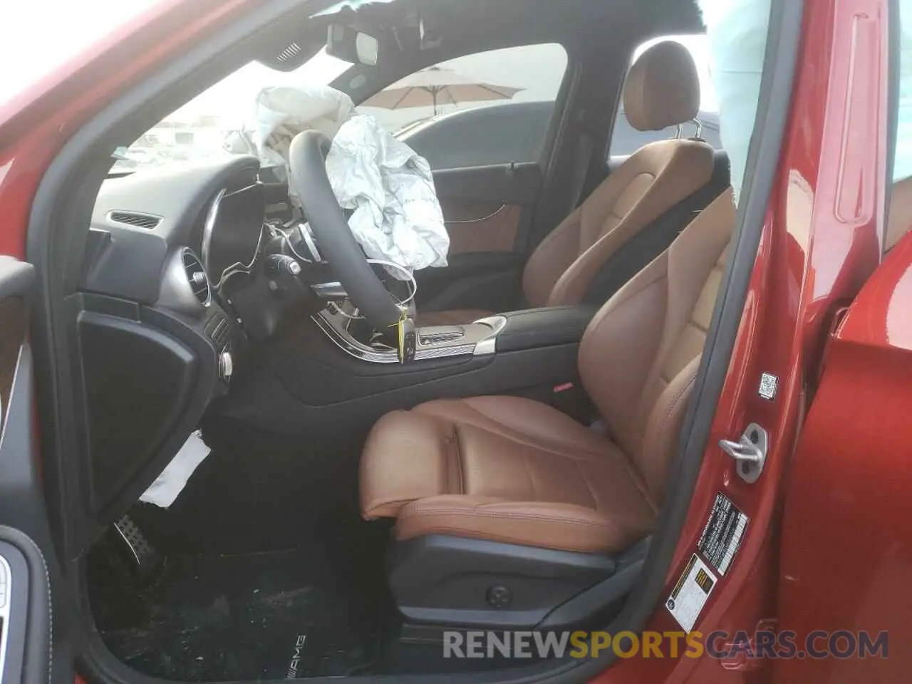 7 Photograph of a damaged car W1N0G8EB5MV322719 MERCEDES-BENZ GLC-CLASS 2021