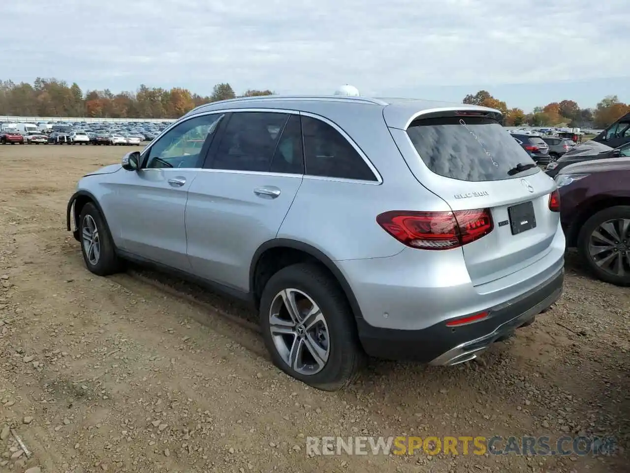 3 Photograph of a damaged car W1N0G8EB6MG013166 MERCEDES-BENZ GLC-CLASS 2021