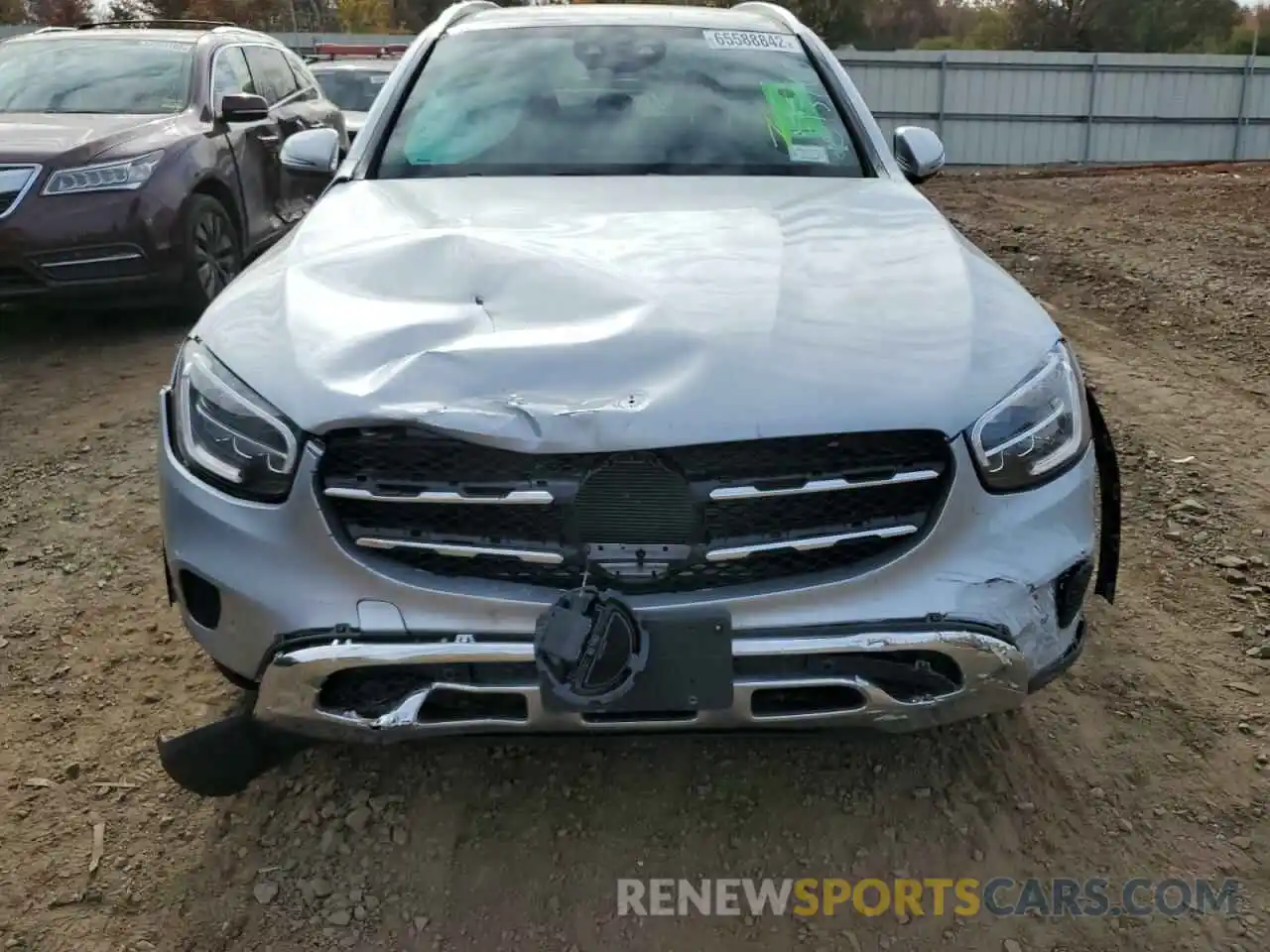 9 Photograph of a damaged car W1N0G8EB6MG013166 MERCEDES-BENZ GLC-CLASS 2021