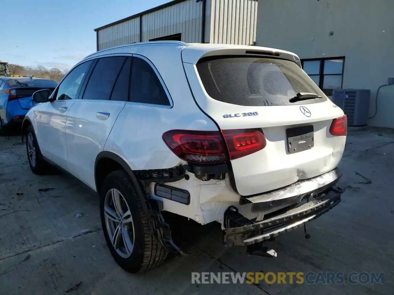 3 Photograph of a damaged car W1N0G8EB7MF869999 MERCEDES-BENZ GLC-CLASS 2021