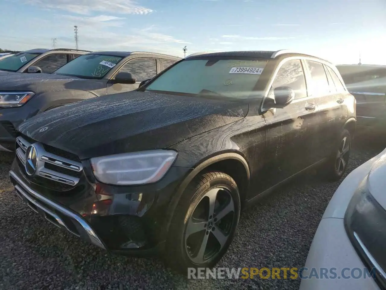 1 Photograph of a damaged car W1N0G8EB7MG011474 MERCEDES-BENZ GLC-CLASS 2021