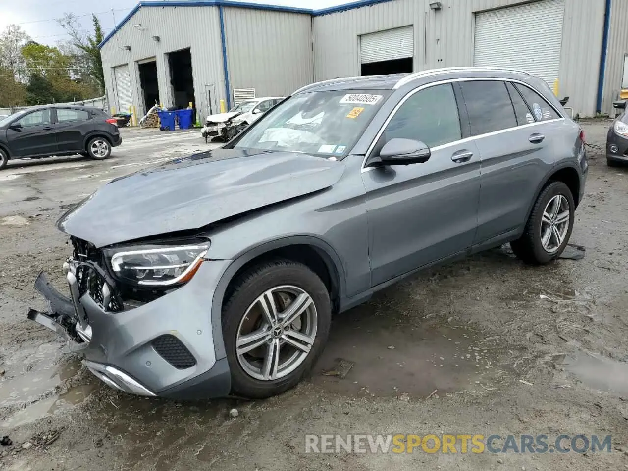 1 Photograph of a damaged car W1N0G8EB7MV306439 MERCEDES-BENZ GLC-CLASS 2021