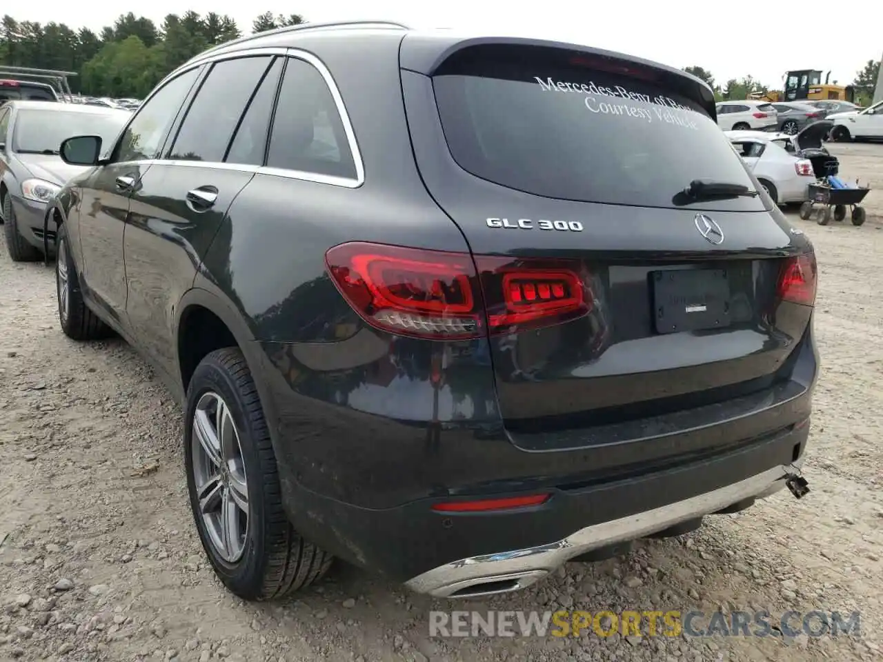 3 Photograph of a damaged car W1N0G8EB7MV310006 MERCEDES-BENZ GLC-CLASS 2021