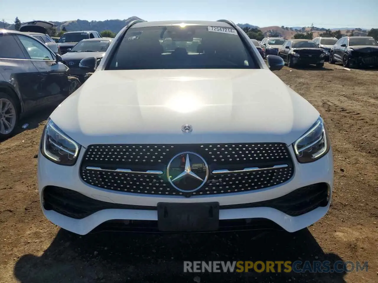 5 Photograph of a damaged car W1N0G8EB7MV322849 MERCEDES-BENZ GLC-CLASS 2021