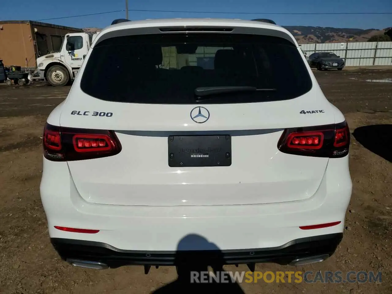 6 Photograph of a damaged car W1N0G8EB7MV322849 MERCEDES-BENZ GLC-CLASS 2021