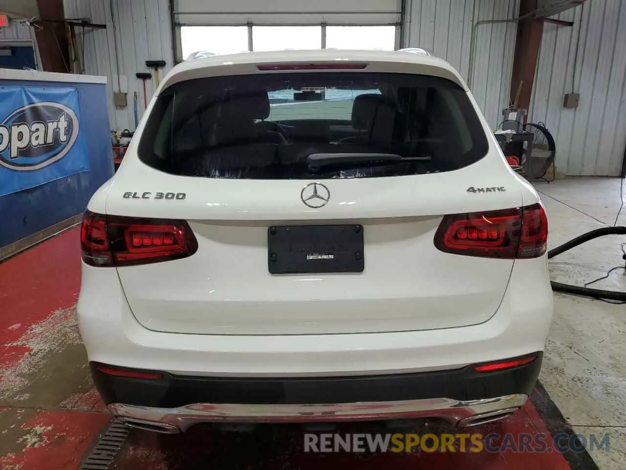 6 Photograph of a damaged car W1N0G8EB8MF939736 MERCEDES-BENZ GLC-CLASS 2021