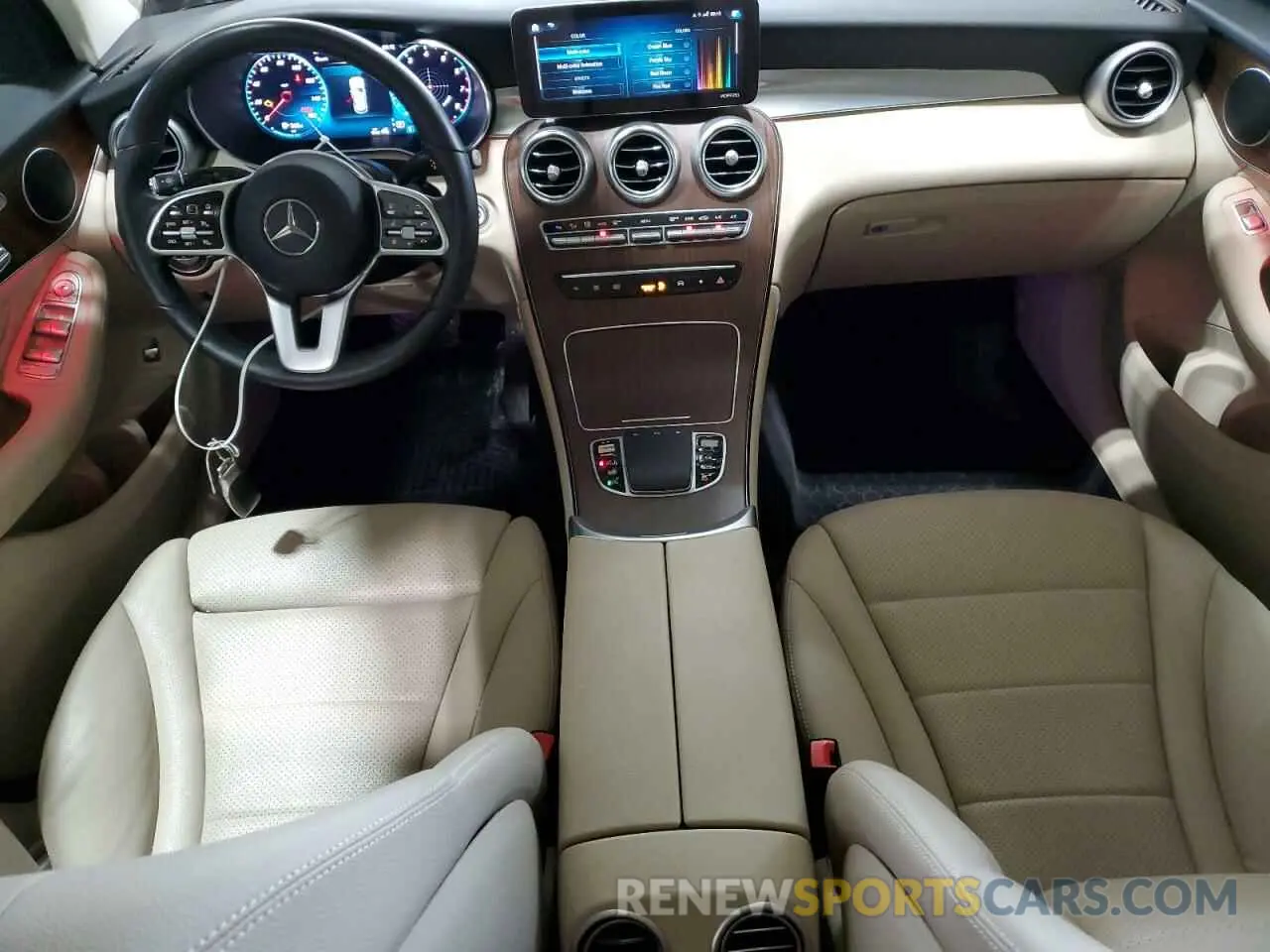 8 Photograph of a damaged car W1N0G8EB8MF939736 MERCEDES-BENZ GLC-CLASS 2021