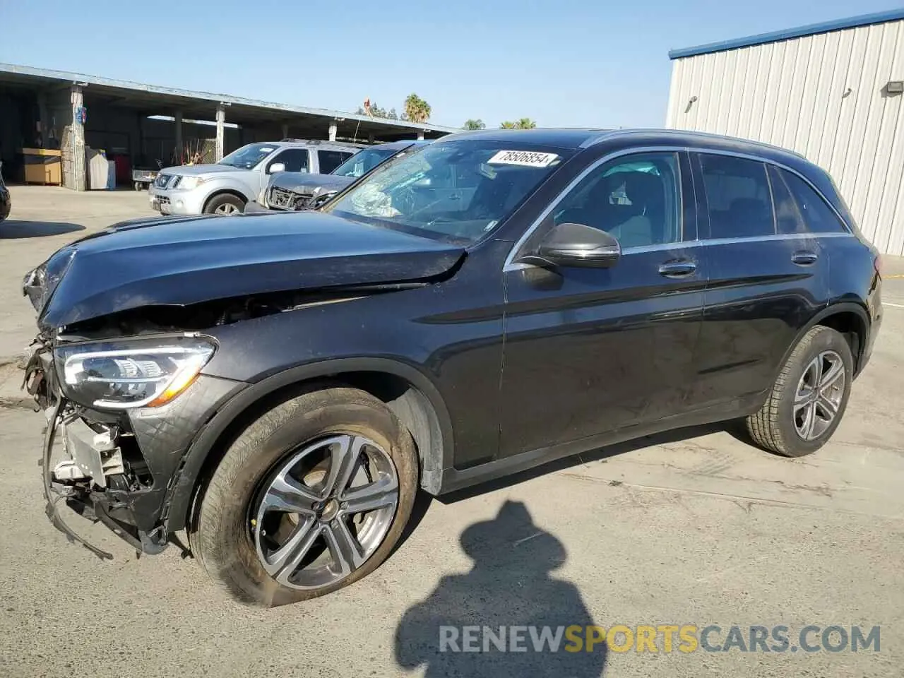 1 Photograph of a damaged car W1N0G8EB9MF907927 MERCEDES-BENZ GLC-CLASS 2021
