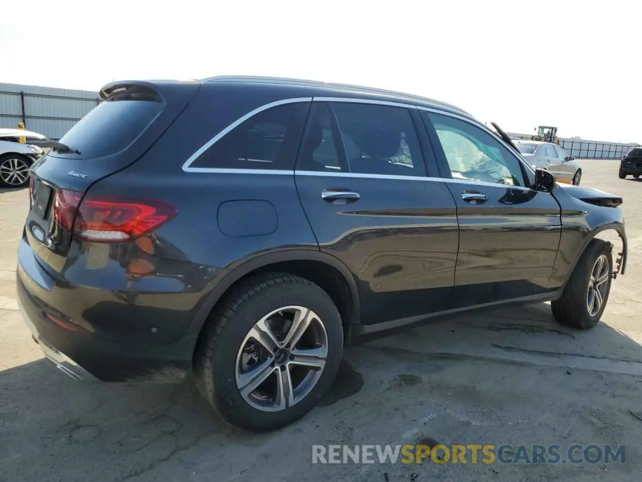 3 Photograph of a damaged car W1N0G8EB9MF907927 MERCEDES-BENZ GLC-CLASS 2021