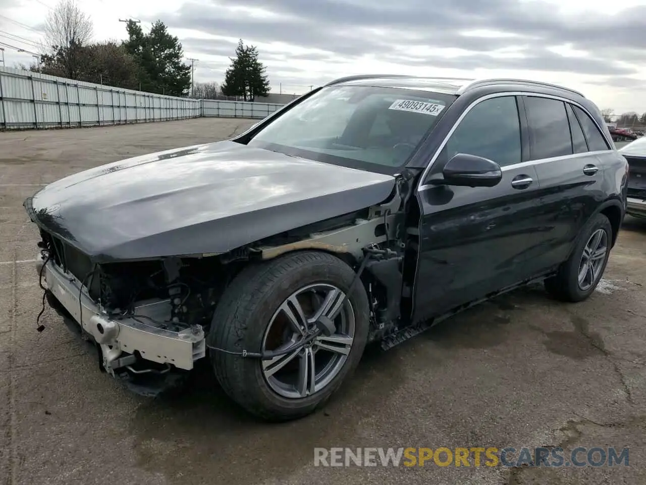 1 Photograph of a damaged car W1N0G8EB9MV282905 MERCEDES-BENZ GLC-CLASS 2021