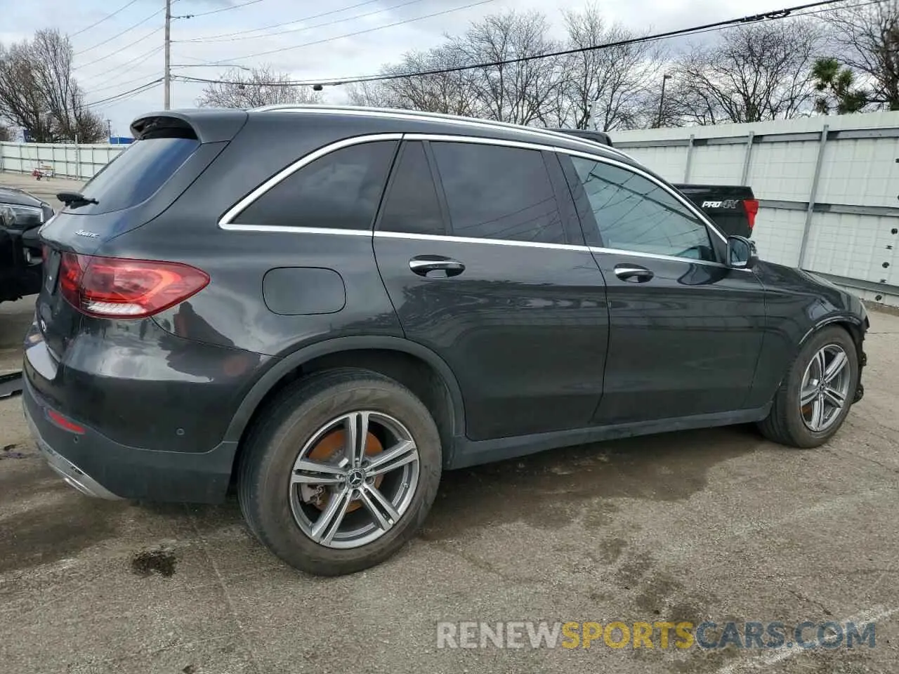 3 Photograph of a damaged car W1N0G8EB9MV282905 MERCEDES-BENZ GLC-CLASS 2021