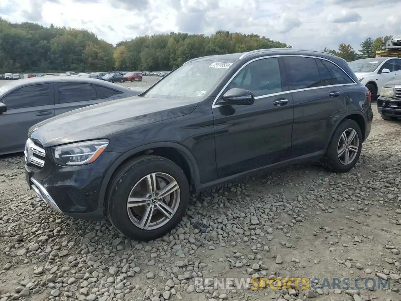 1 Photograph of a damaged car W1N0G8EB9MV293306 MERCEDES-BENZ GLC-CLASS 2021
