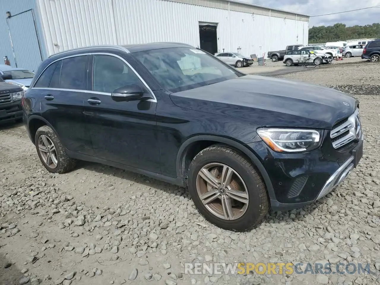 4 Photograph of a damaged car W1N0G8EB9MV293306 MERCEDES-BENZ GLC-CLASS 2021