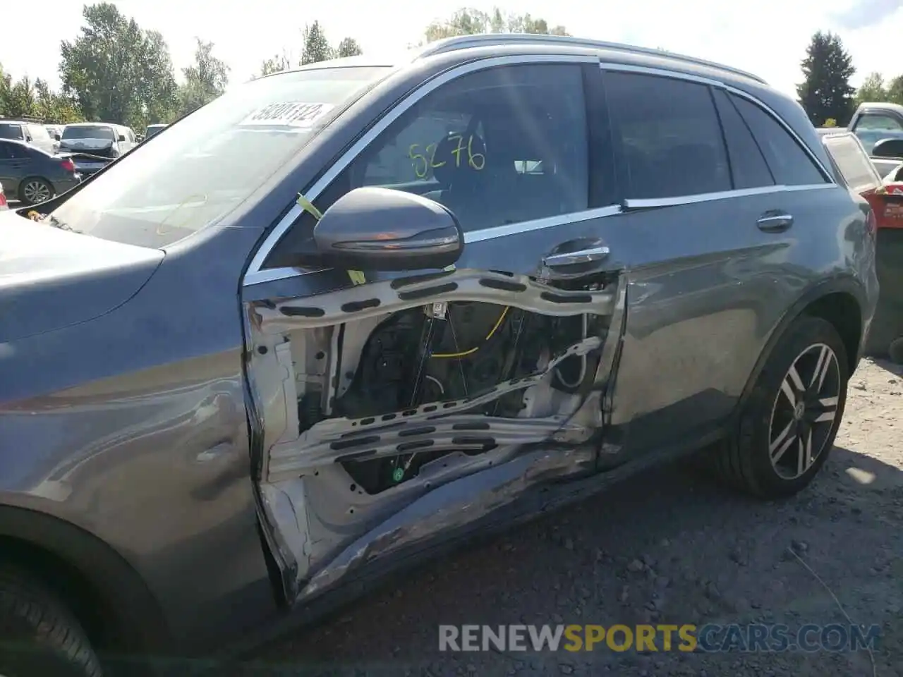 9 Photograph of a damaged car W1N0G8EB9MV301694 MERCEDES-BENZ GLC-CLASS 2021