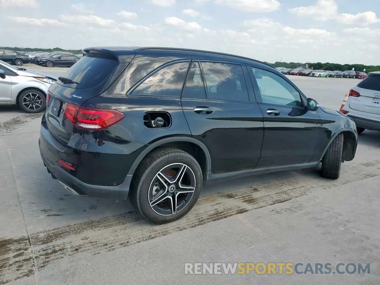 3 Photograph of a damaged car W1N0G8EB9MV315594 MERCEDES-BENZ GLC-CLASS 2021