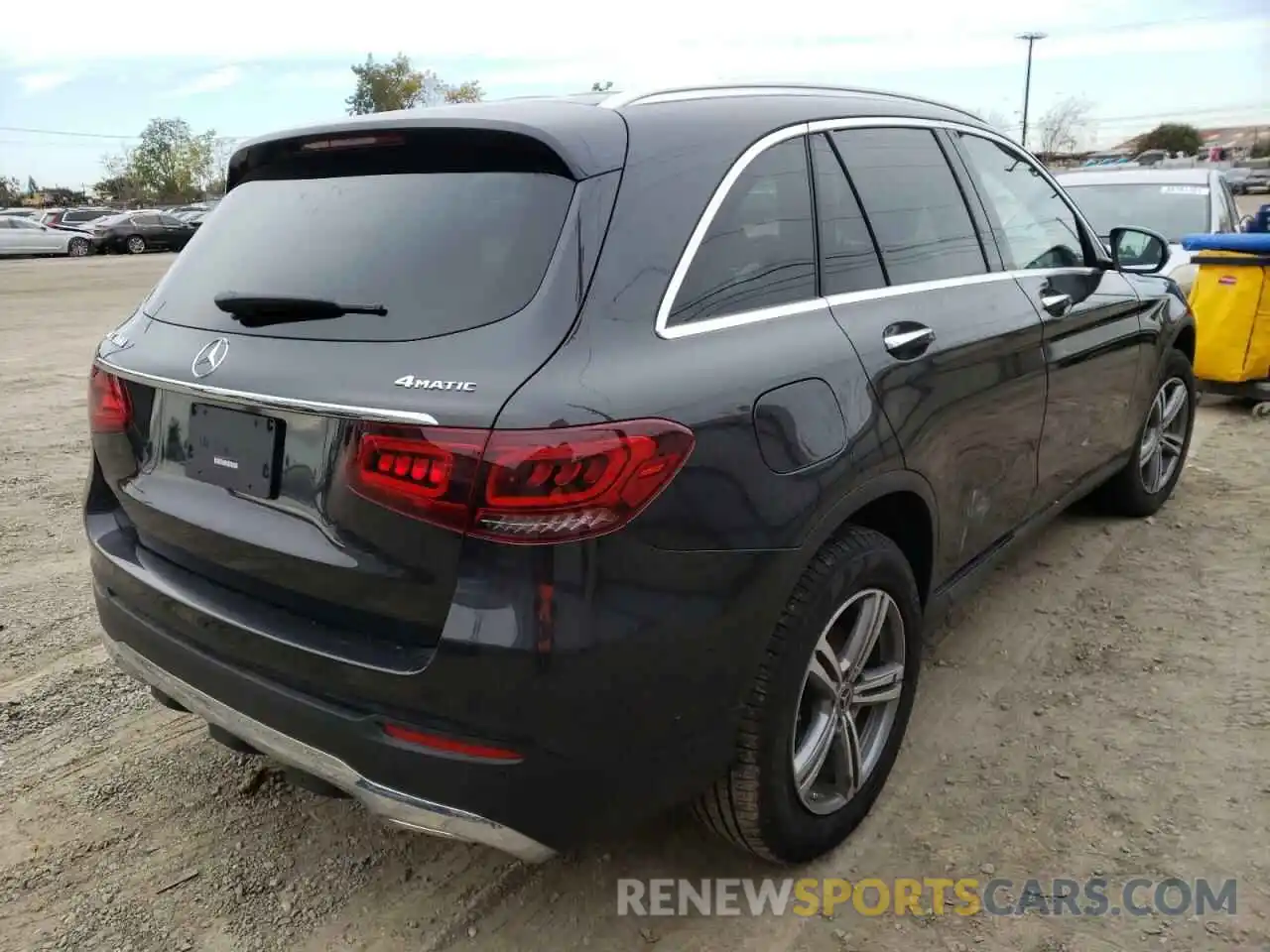 4 Photograph of a damaged car W1N0G8EBXMV270732 MERCEDES-BENZ GLC-CLASS 2021