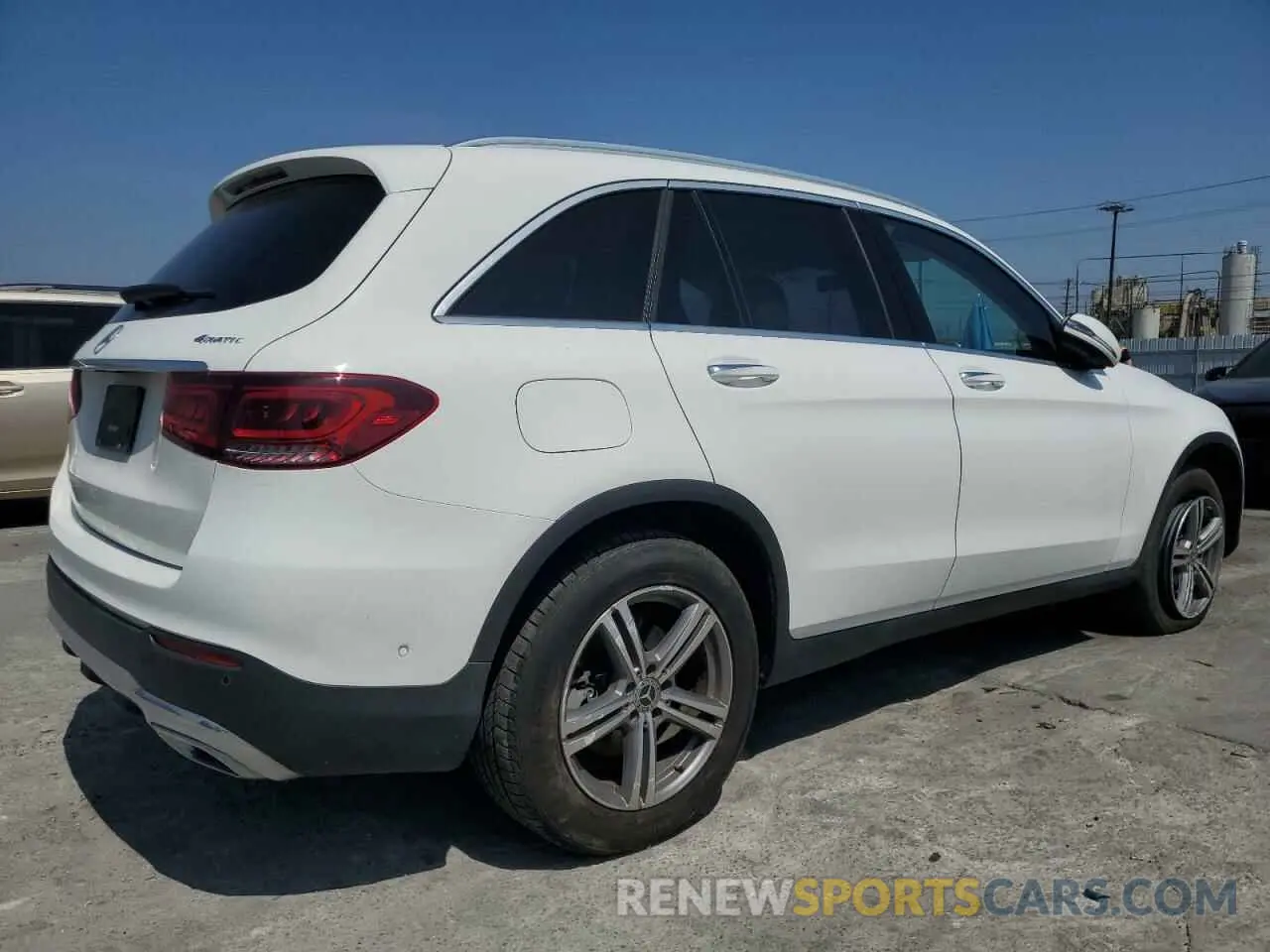 3 Photograph of a damaged car W1N0G8EBXMV307228 MERCEDES-BENZ GLC-CLASS 2021